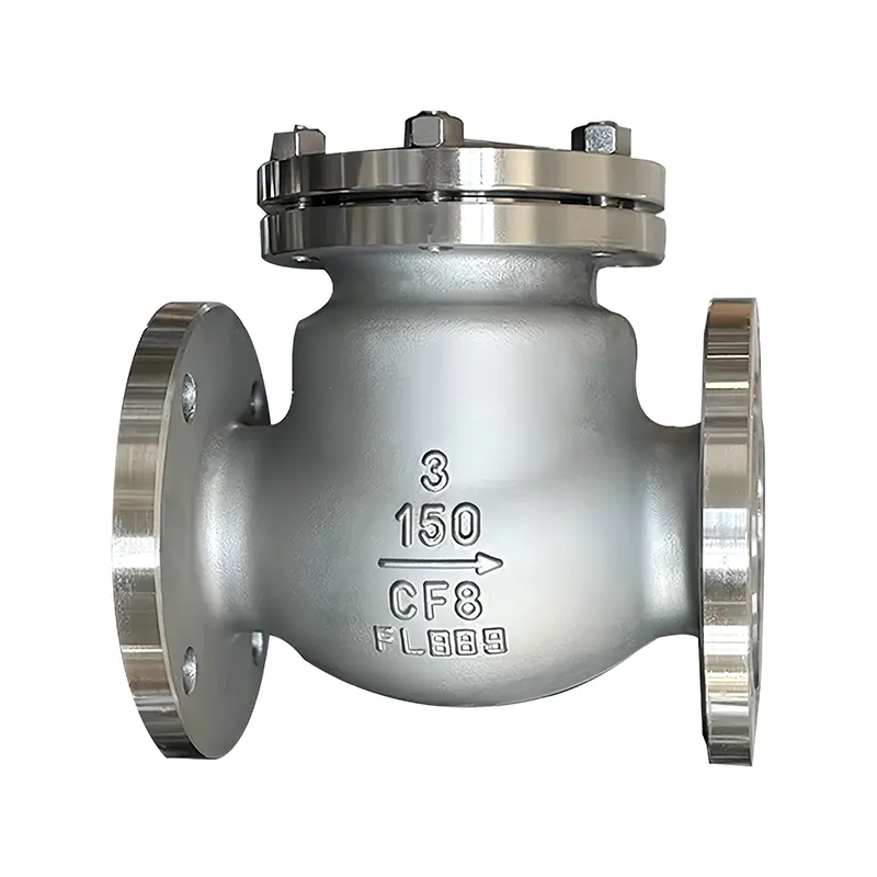 Hindi kinakalawang na Steel Check Valve
