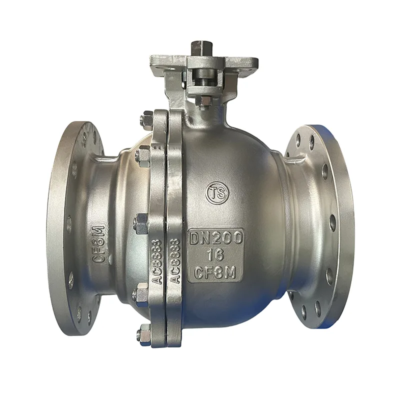 Hindi kinakalawang na asero Flanged Ball Valve