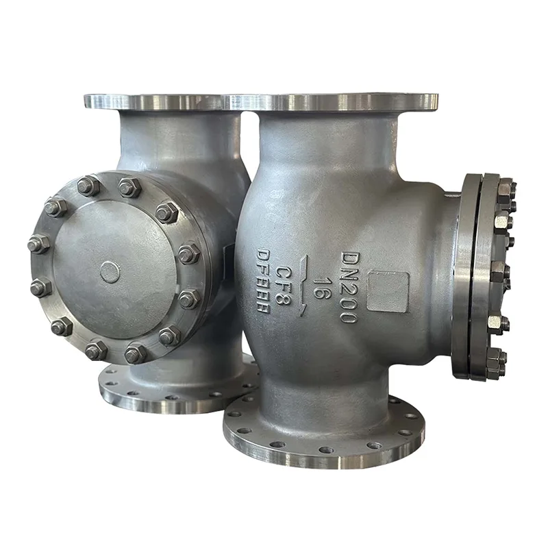 Hindi kinakalawang na Steel Flanged Check Valve